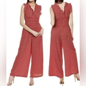 Max Studio Red Sleeveless One Piece